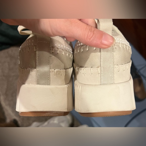 Nicole Miller Brita Pearl Platform Sneakers - Picture 8 of 8